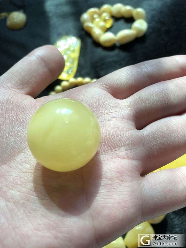 蜜蜡，碧玺，金子和七零八碎_挂件蜜蜡