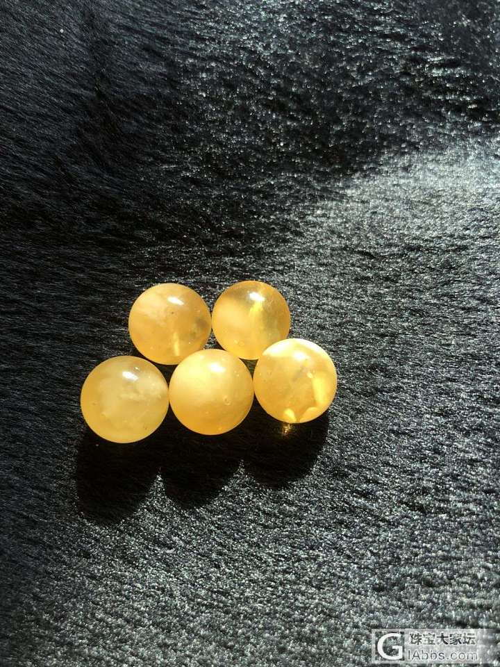 蜜蜡，碧玺，金子和七零八碎_挂件蜜蜡