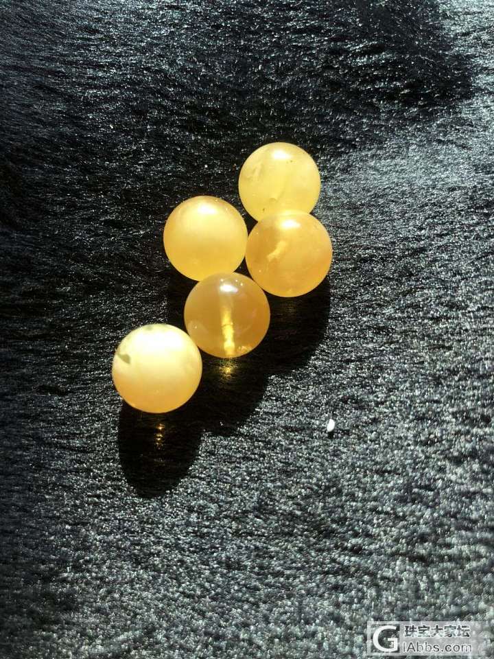 蜜蜡，碧玺，金子和七零八碎_挂件蜜蜡