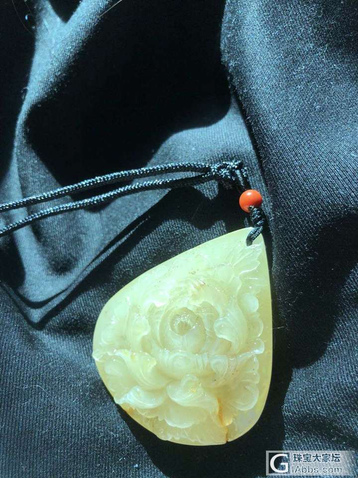 蜜蜡，碧玺，金子和七零八碎_挂件蜜蜡