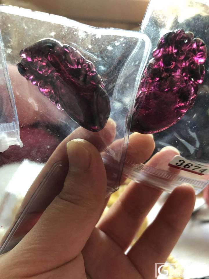 蜜蜡，碧玺，金子和七零八碎_挂件蜜蜡
