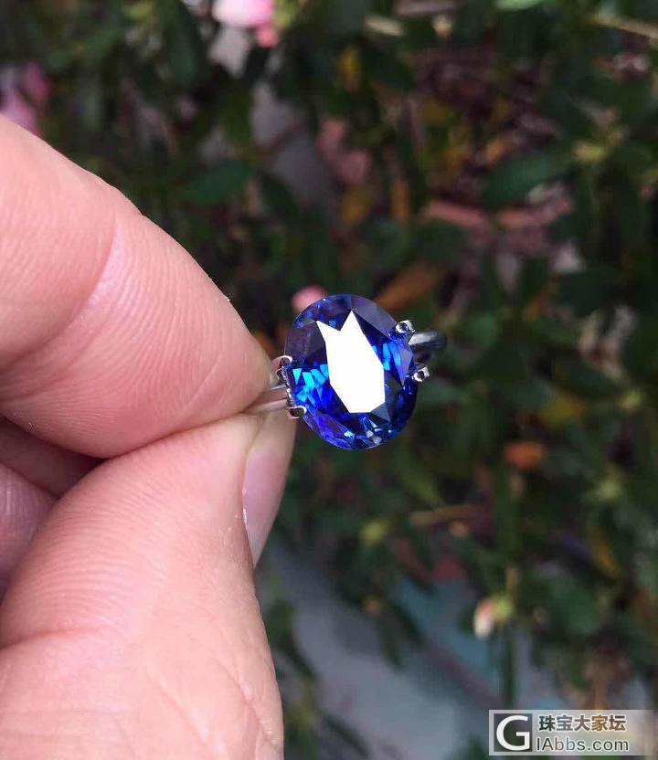 ##中颐天然皇家蓝蓝宝石## 5.70ct_刻面宝石蓝宝石中颐彩色宝石