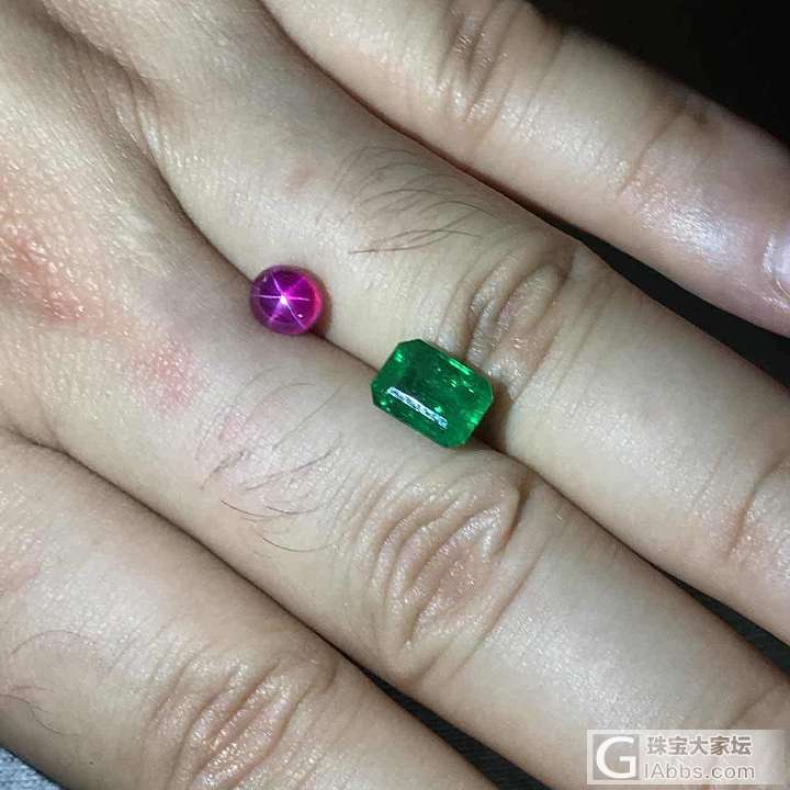 入手第一颗祖母绿，就说我亏了多少吧？_刻面宝石祖母绿
