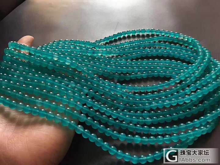 天河石  水晶_天河石珠串