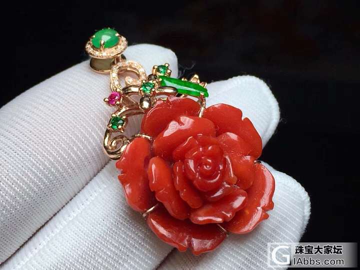 红珊瑚新品_吊坠珊瑚