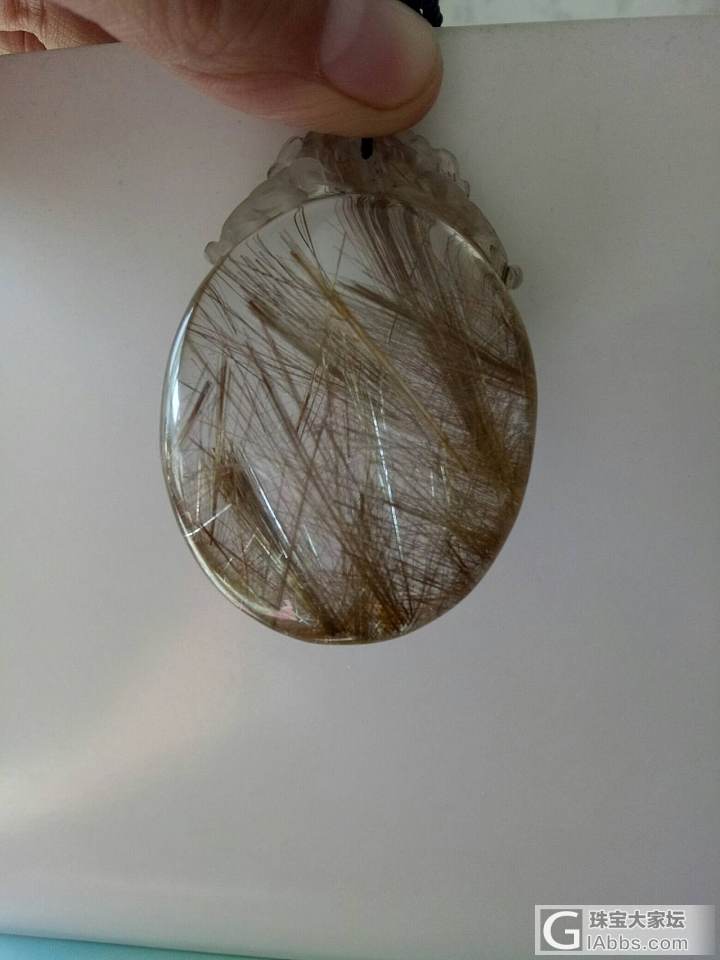 没研究过这个，坛友帮看看。_挂件发晶