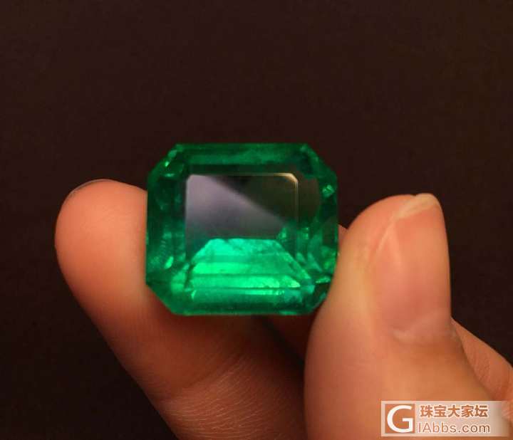 22.39克拉，祖母绿_刻面宝石祖母绿