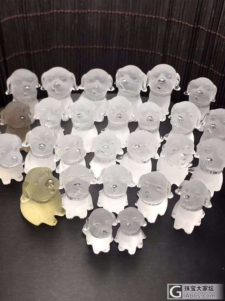 大美货✨✨超萌天然白水晶旺财狗吊坠😱 😱 居家必备旺财神器，招财旺财，狗是忠诚和..._吊坠白水晶