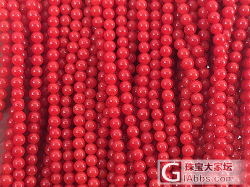红珊瑚散珠批发 商家拿货的来 VX：13311268161_项链珊瑚