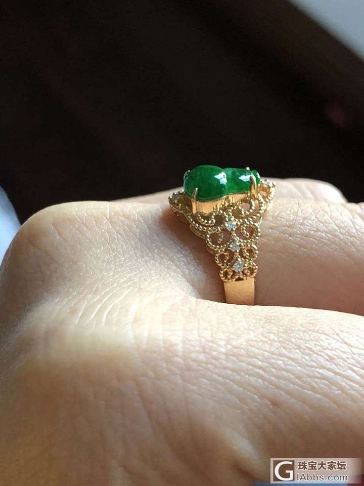 送婆婆哒_戒指翡翠