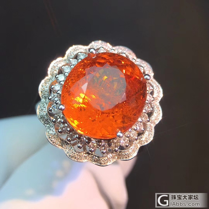 天然芬达石戒指吊坠两用款！_吊坠戒指芬达