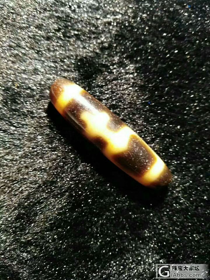 宝瓶天珠，尺寸45.5/11.6mm.财富源泉，事业基石健康钥匙；_天珠