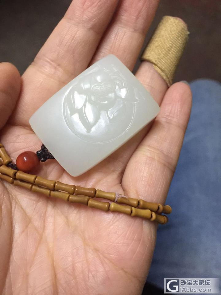 开个帖子，和朋友们聊聊和田玉_挂饰和田玉
