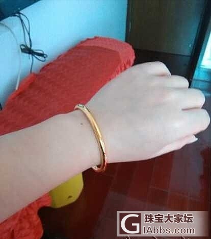李师傅打的小金胖_手镯金