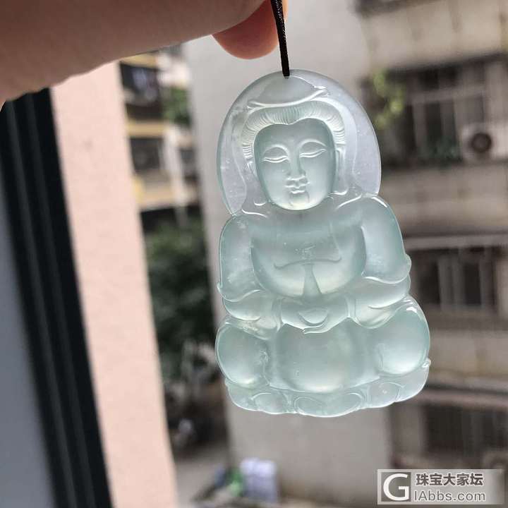 嘉贝珠宝1.23种水美翠_挂件翡翠