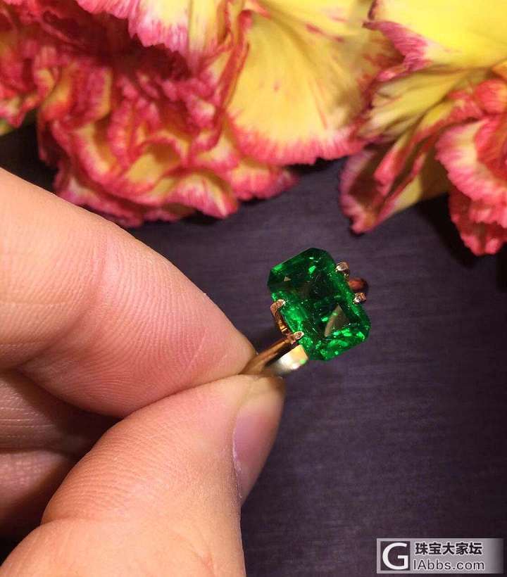 ##中颐完美级别赞比亚祖母绿##  2.48ct_刻面宝石祖母绿中颐彩色宝石