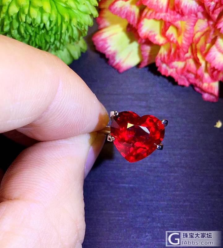 ##中颐旗舰收藏级别无烧鸽血红##  5.05ct  GRS证书_刻面宝石红宝石中颐彩色宝石