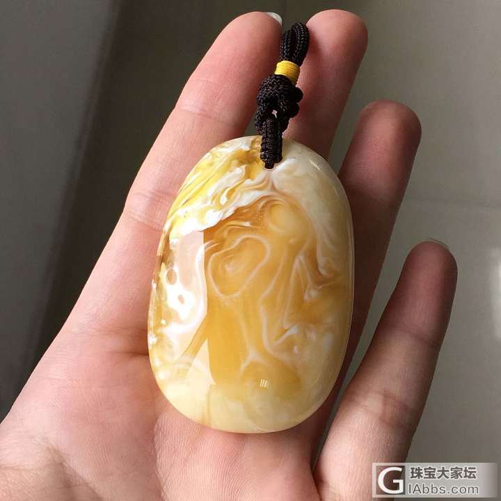 刷个牌😄_挂件蜜蜡