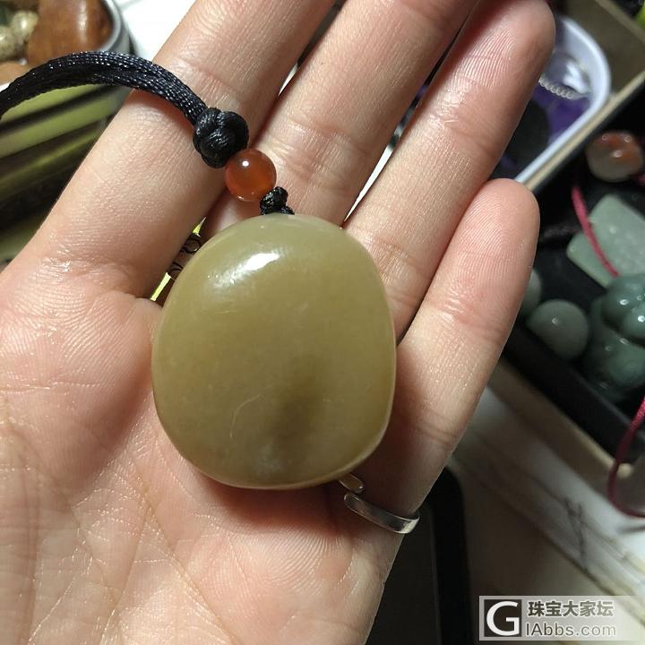 出出出出点小闲置～_挂件珠串手镯和田玉琥珀蜜蜡翡翠