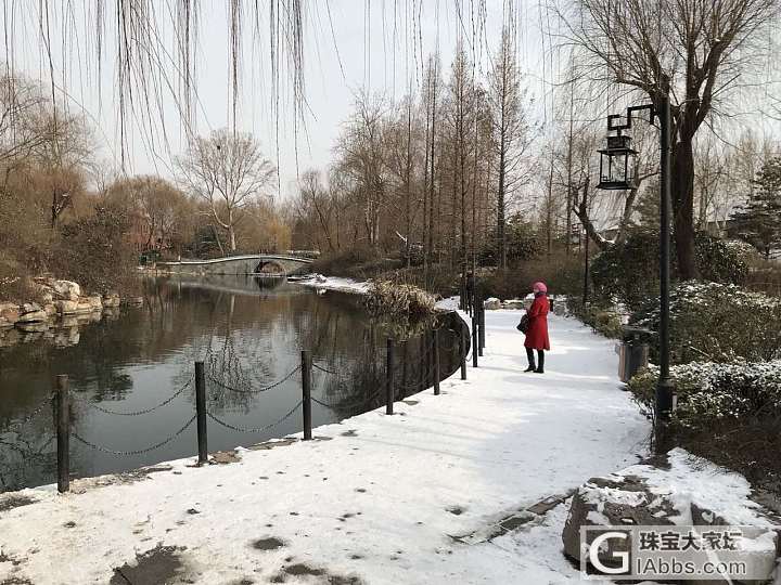 明湖雪景_济南旅游