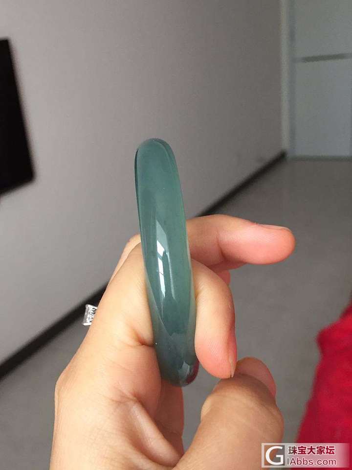 晒一条给妈妈买的镯子_手镯翡翠