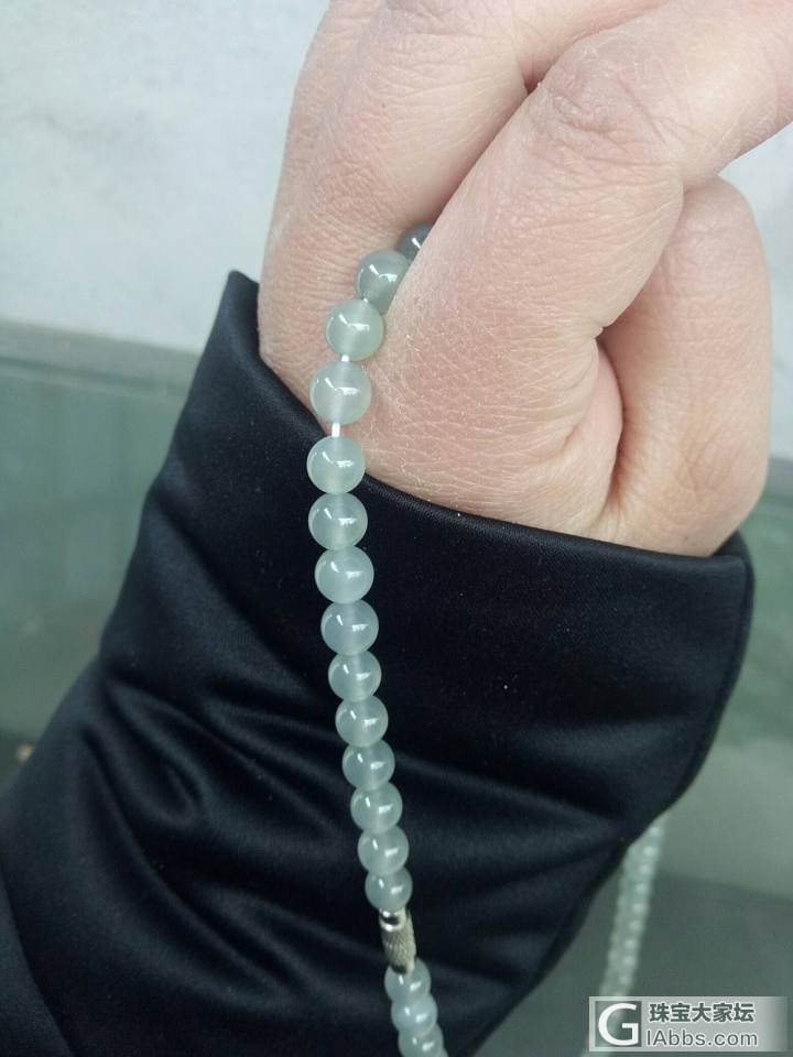 冰珠珠一串_珠串翡翠