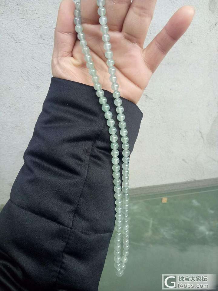 冰珠珠一串_珠串翡翠