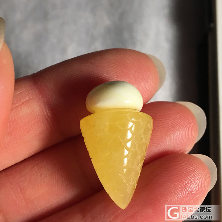 做了些好玩的东西_打磨蜜蜡