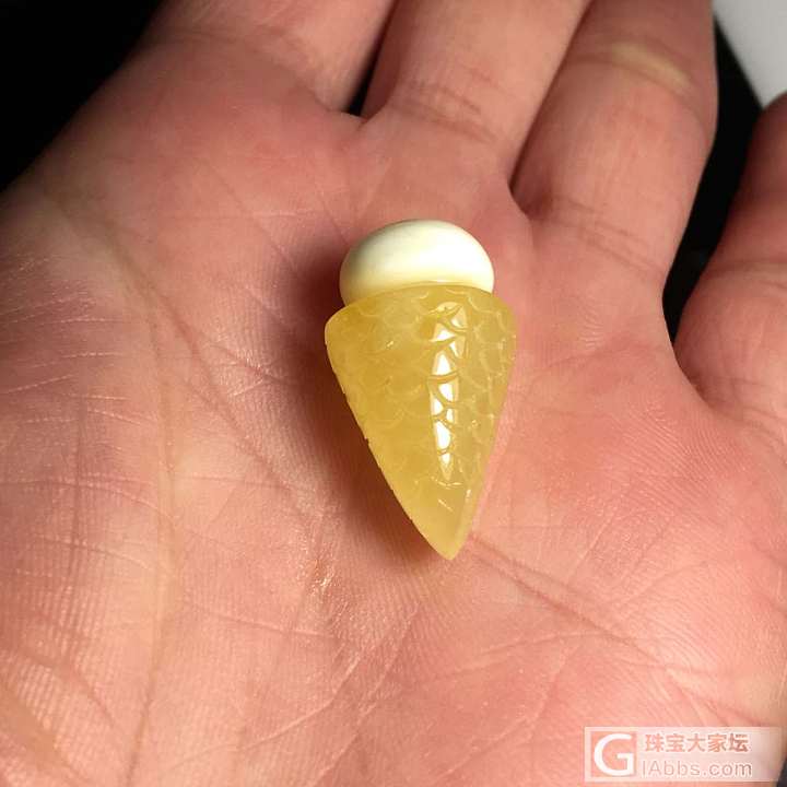 做了些好玩的东西_打磨蜜蜡