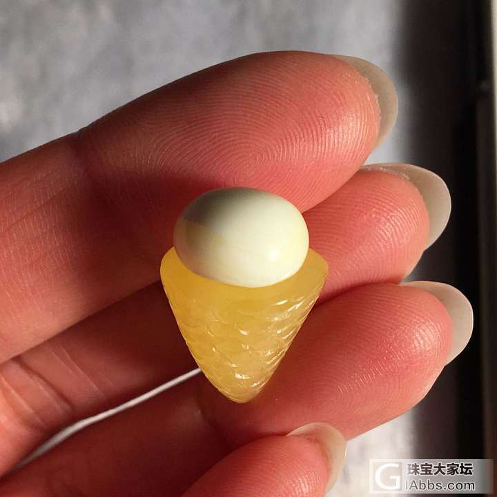 做了些好玩的东西_打磨蜜蜡