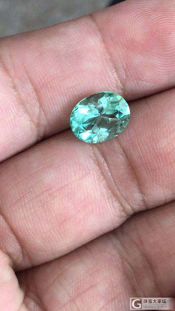 这样的哥伦比亚祖母绿，您说净度怎么样_刻面宝石祖母绿