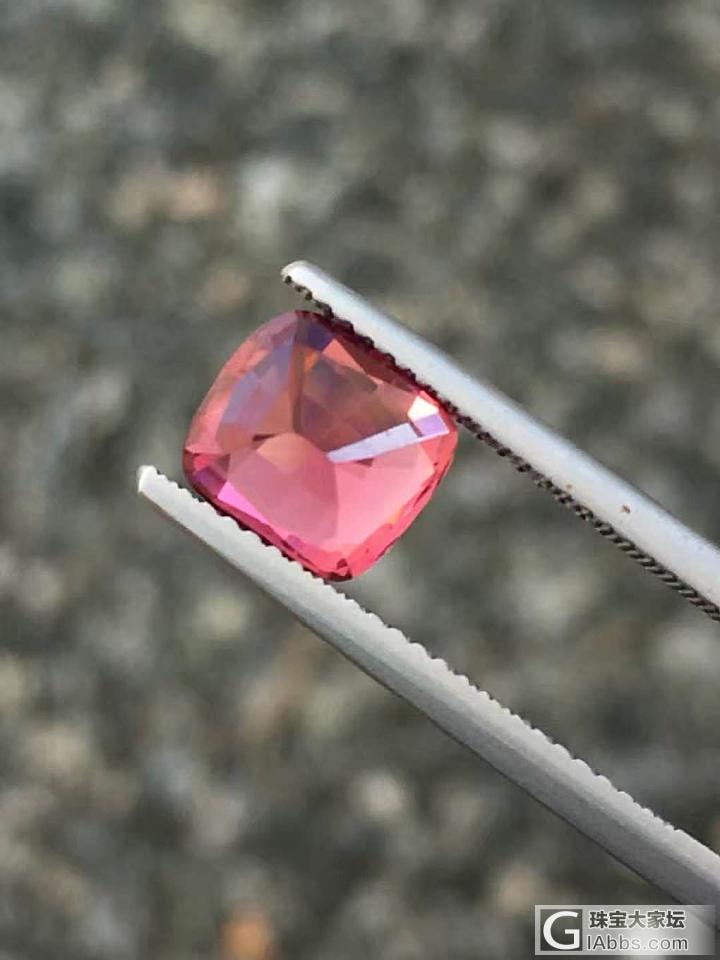 2.49克拉/粉色尖晶石
宝石来自斯里兰卡！_刻面宝石尖晶石