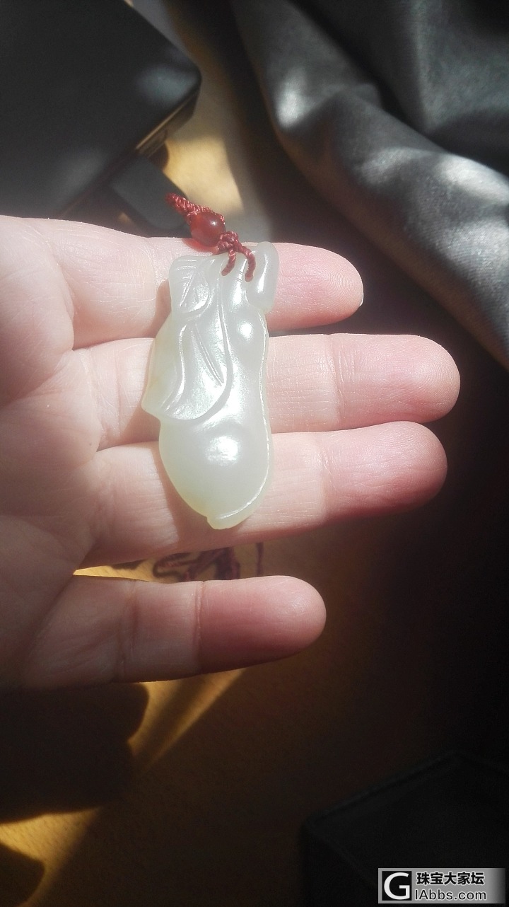 开个帖子，和朋友们聊聊和田玉_挂饰和田玉
