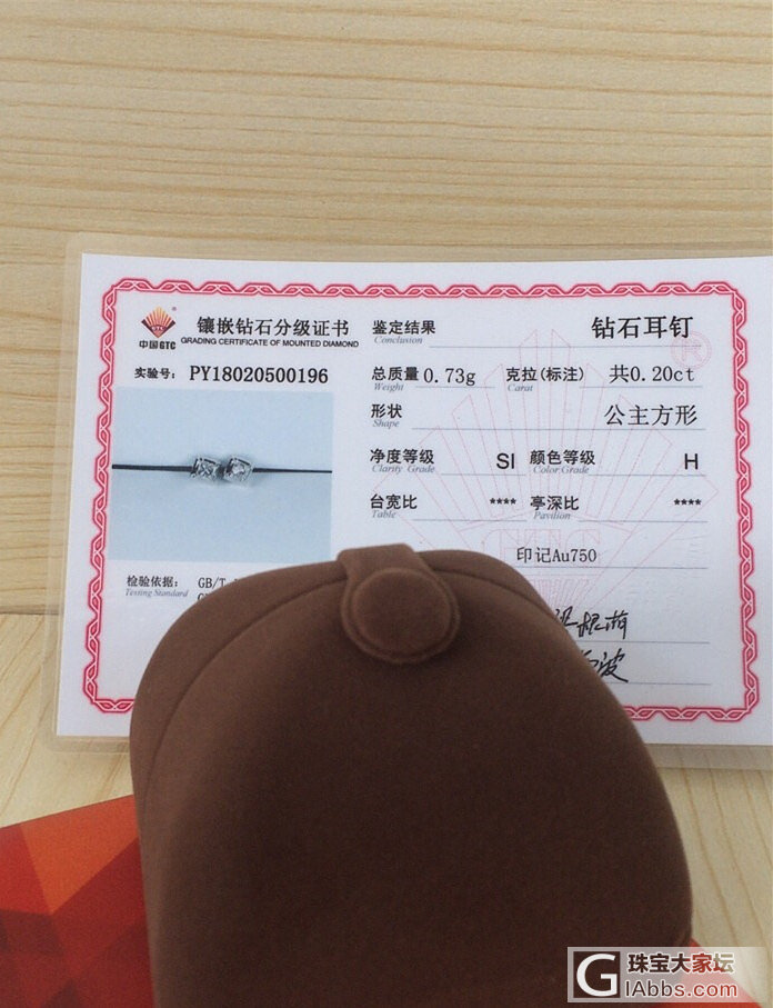 公主方钻石耳钉_耳钉异形钻