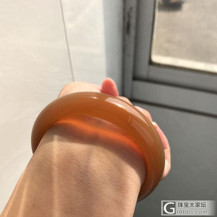 糖色玉髓手镯_手镯玉髓