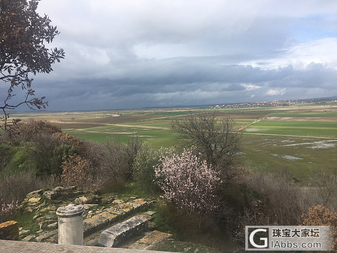 到达土耳其，秀个小钻戒，今年过年首饰之一_翡翠金手镯彩钻戒指