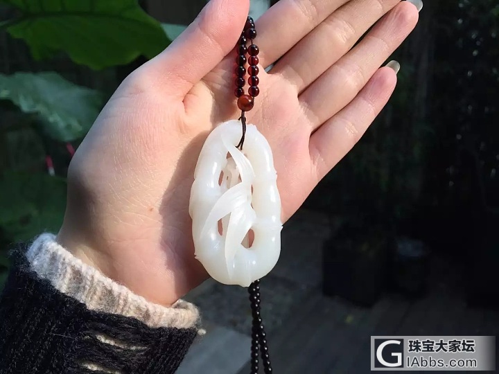 开个帖子，和朋友们聊聊和田玉_挂饰和田玉