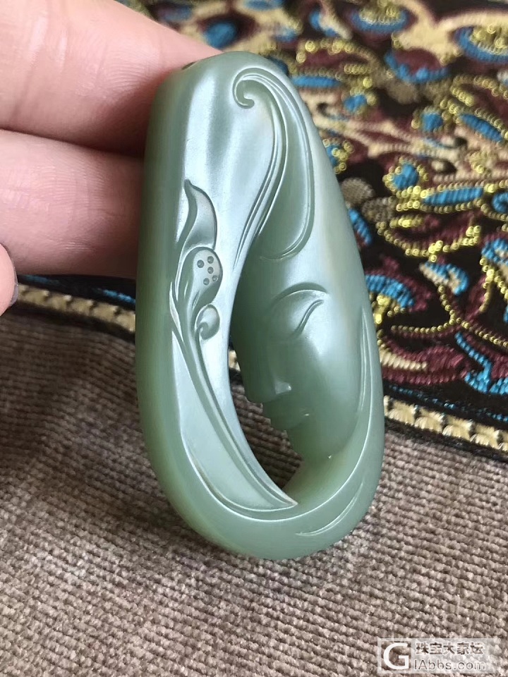 开个帖子，和朋友们聊聊和田玉_挂饰和田玉