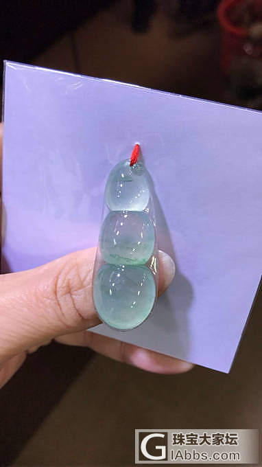 翡翠福豆_花件翡翠