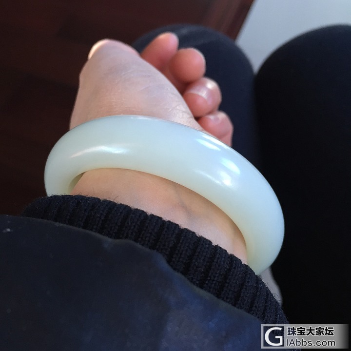 心爱的白胖加红绿_搭配手镯和田玉