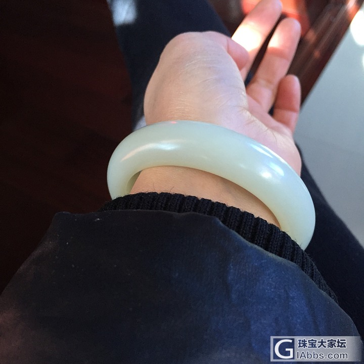 心爱的白胖加红绿_搭配手镯和田玉