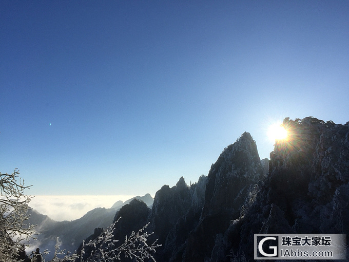 分享几张云海，昨天早上真的是万里无云，第一次去黄山真的运气很好！_黄山景色