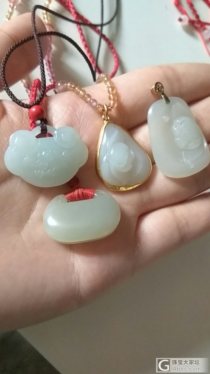 开个帖子，和朋友们聊聊和田玉_挂饰和田玉