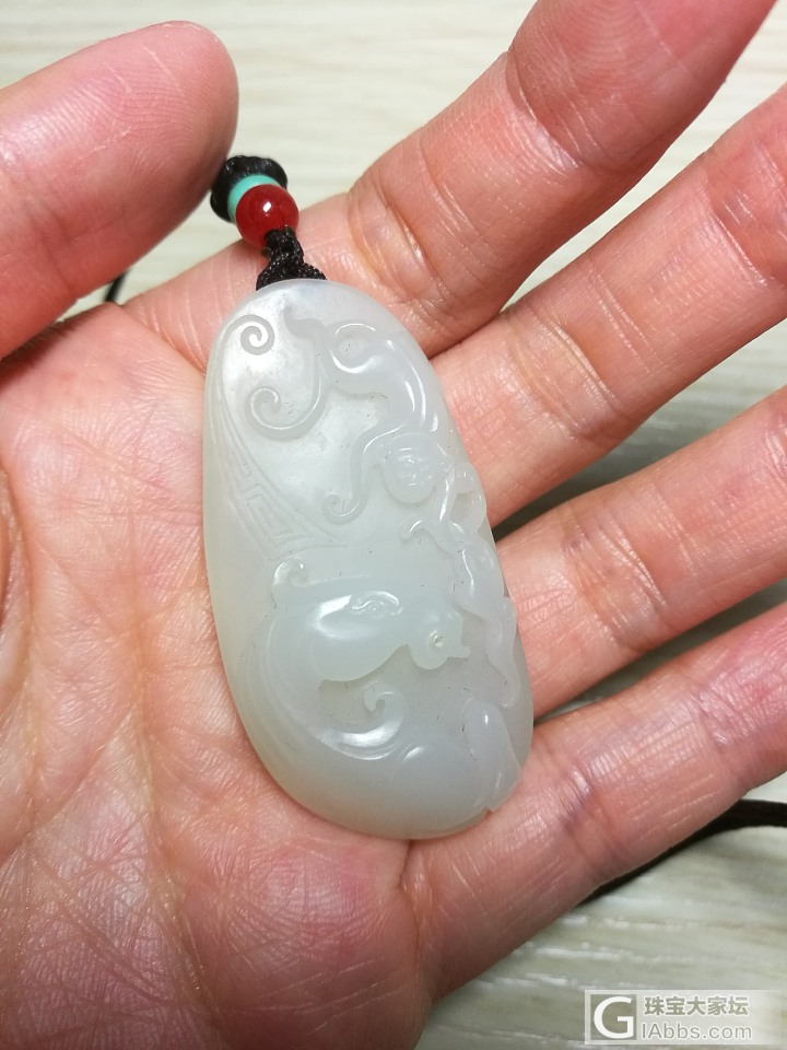 开个帖子，和朋友们聊聊和田玉_挂饰和田玉
