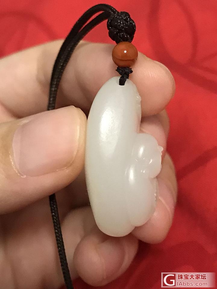 开个帖子，和朋友们聊聊和田玉_挂饰和田玉