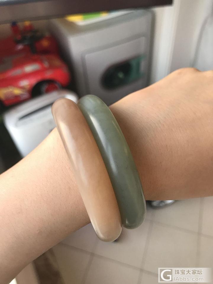 藕粉胖条留不留_手镯和田玉