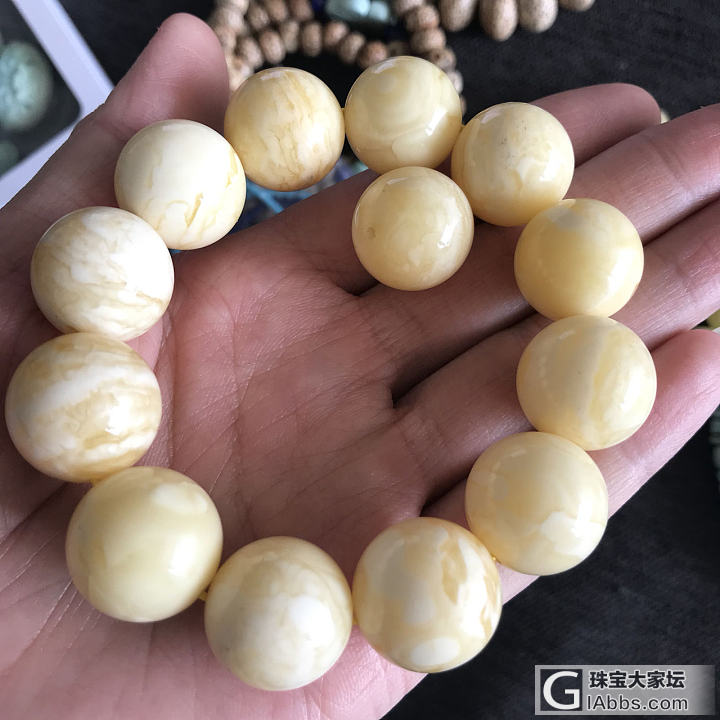 继续清出_菩提子玉髓青金石珠串蜜蜡