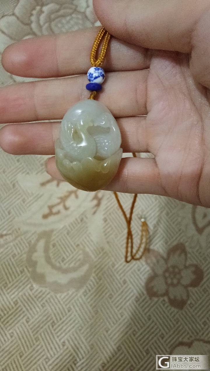 晒晒小挂件_挂件和田玉