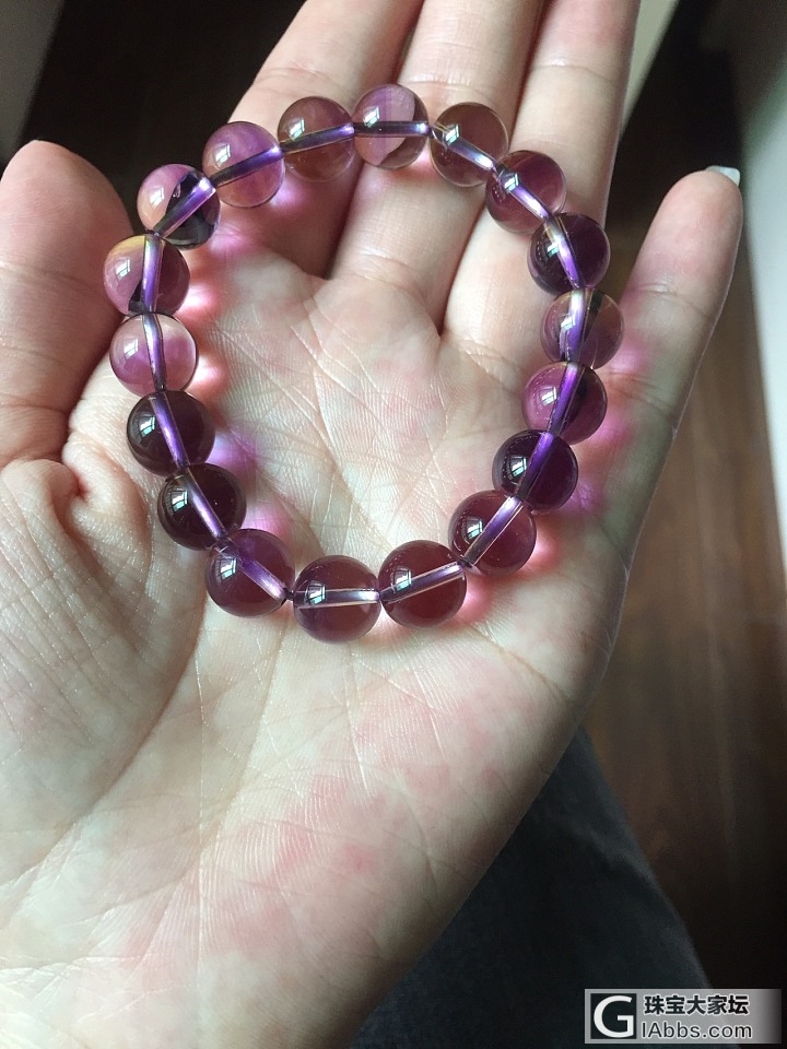 我唯一的黄紫晶_珠串紫黄晶
