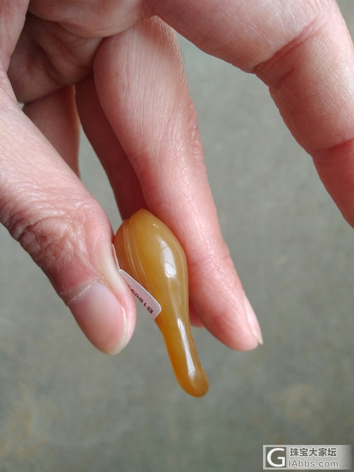 出两个萌版宝宝锁_挂件和田玉
